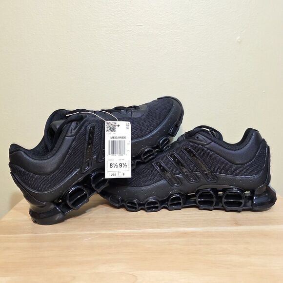 Adidas Megaride Running Shoes Black Carbon JP9626 Men\'s Size 8.5 Women’s 9.5 main image 5